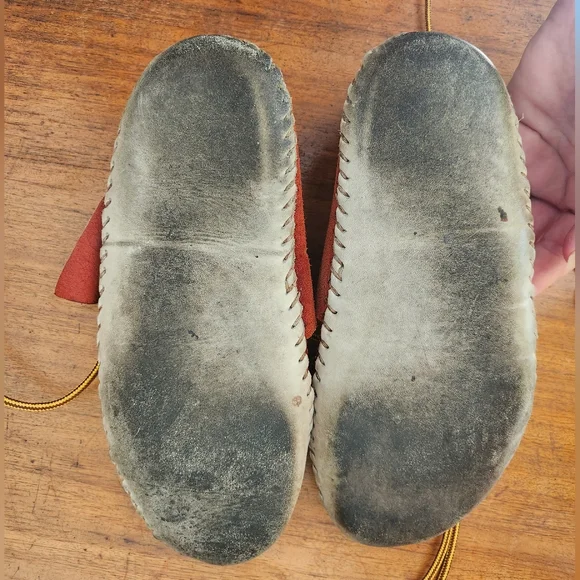 Vintage Guilfair Original Moccasins Guilmox Leather Soft Suede - Picture 6 of 9